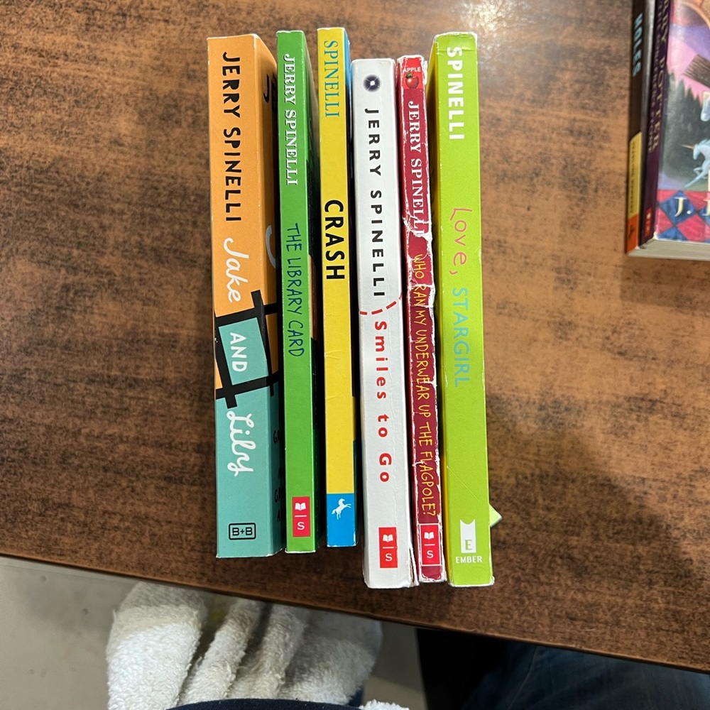 📚 Jerry Spinelli Book Set of 6 paperback Stargirl Crash